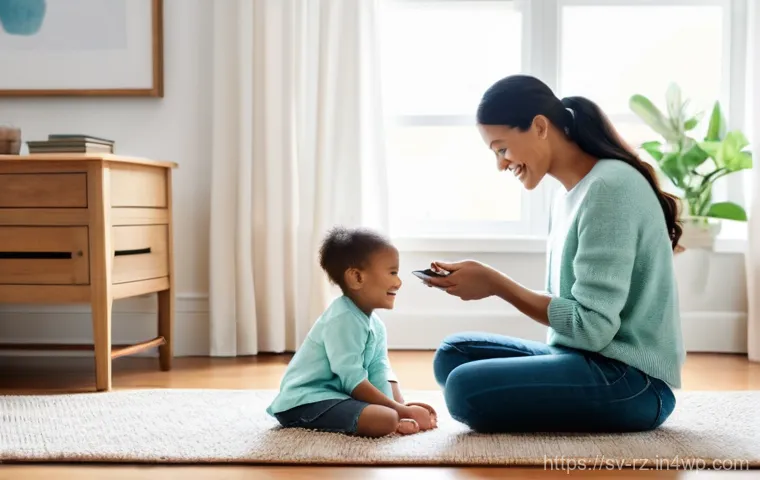 마인드풀테크의 성과 측정 방법 - **Prompt:** A diverse group of three adults (two women, one man, all in their 30s-50s, dressed in sm...