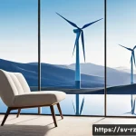 Home 15 마인드풀테크와 지속 가능성 - **Prompt:** A serene, modern living space in a minimalist Scandinavian style, bathed in soft, natura...